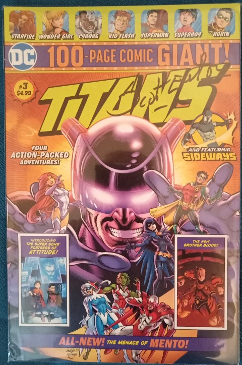Giant Titans 3 - published and signed by Scot Eaton